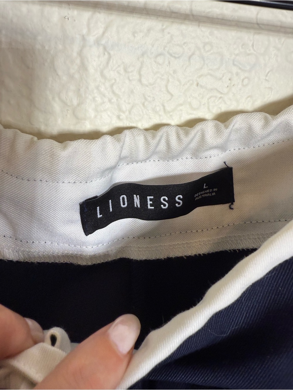 LIONESS Dynasty Mini Skort in Navy  Womens Shorts Skirt - Picture 7 of 11